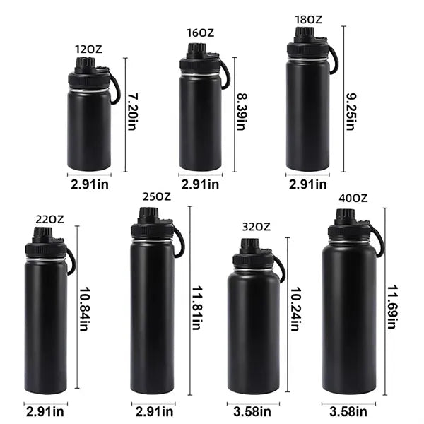Cross-border stainless steel handheld car thermos cup.