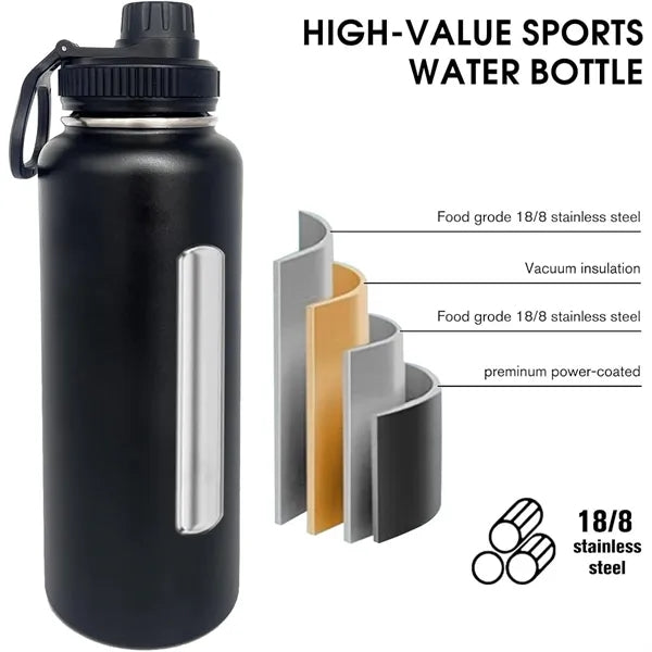 Cross-border stainless steel handheld car thermos cup.