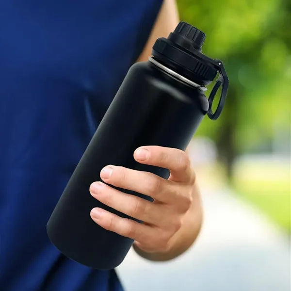 Cross-border stainless steel handheld car thermos cup.