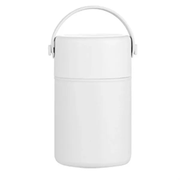 34oz Portable Stainless Steel Thermal Food Jar w/ Spoon