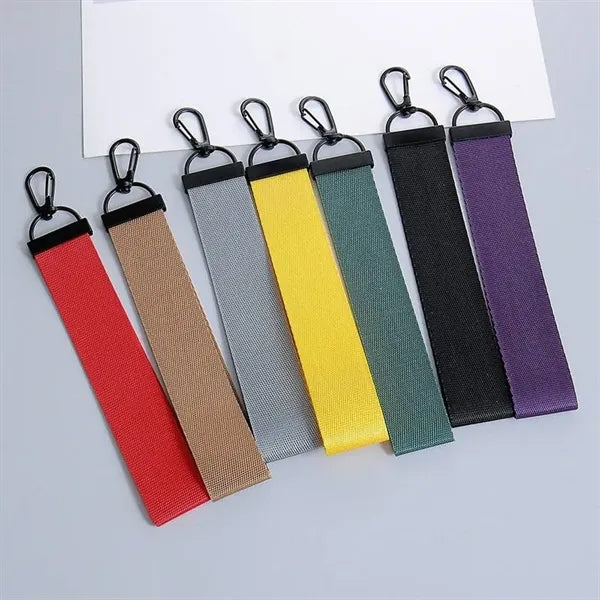 Rectangular Woven Keychain