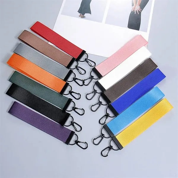 Rectangular Woven Keychain