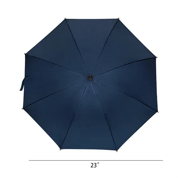 23 Inch Wooden Handle UV Protection Automatic Umbrella