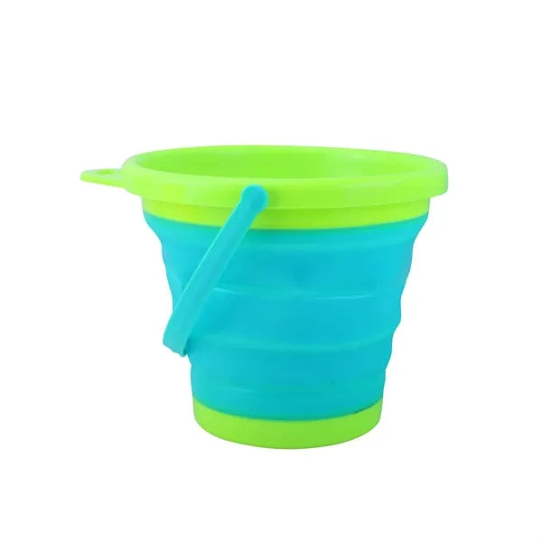 Portable BPA Free Collapsible Beach Buckets Toy