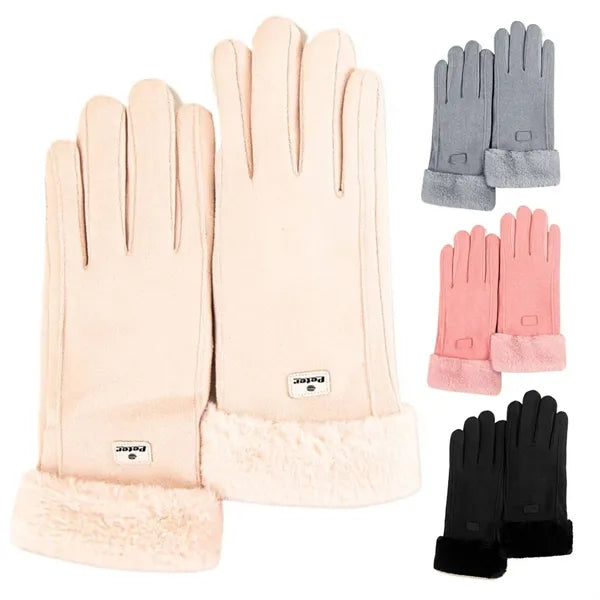 Windproof Fleece Deryl Touchscreen Winter Gloves