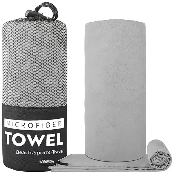 Dual-Sided Microfiber Sports Towel Quick Dry & Portable