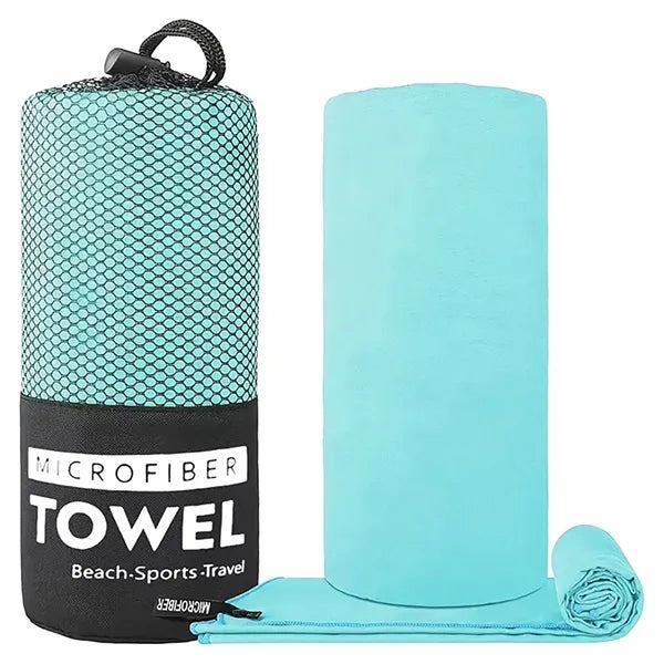 Dual-Sided Microfiber Sports Towel Quick Dry & Portable