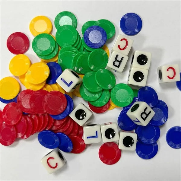 Left Center Right Dice Game Interactive Toy