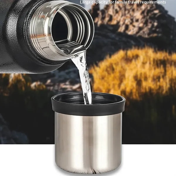 43oz Outdoor portable stainless steel thermos bottle