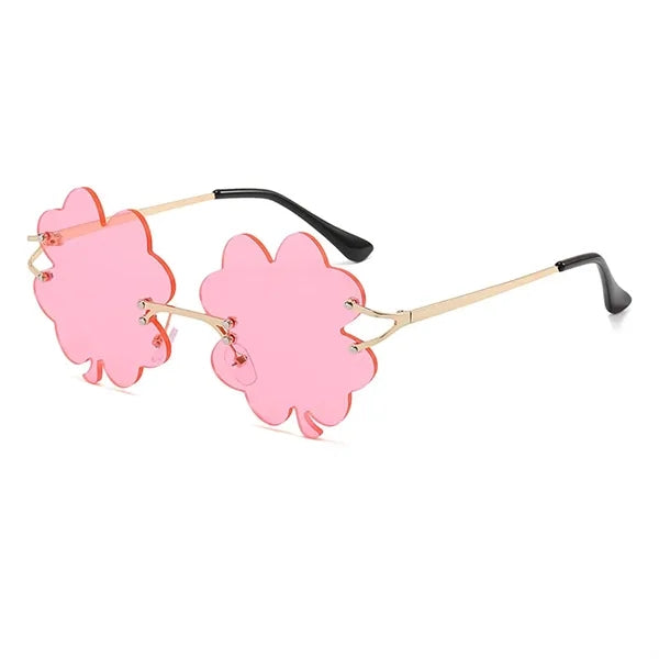 Beach Uv Protection Clover Sunglasses