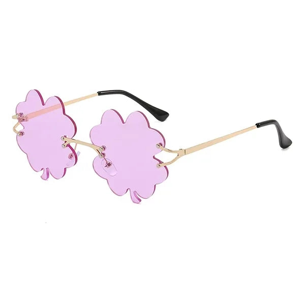 Beach Uv Protection Clover Sunglasses