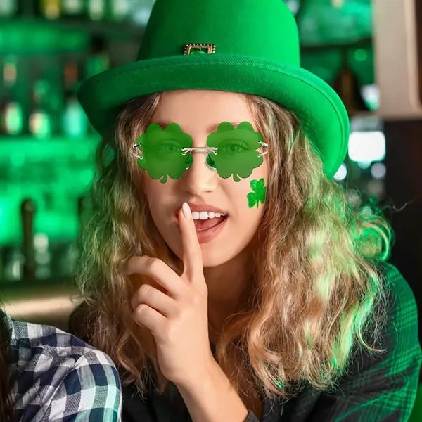 Beach Uv Protection Clover Sunglasses
