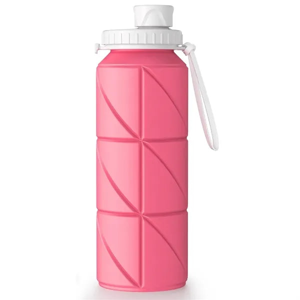 23oz Outdoor Creative Silicone Collapsible Water Bottle