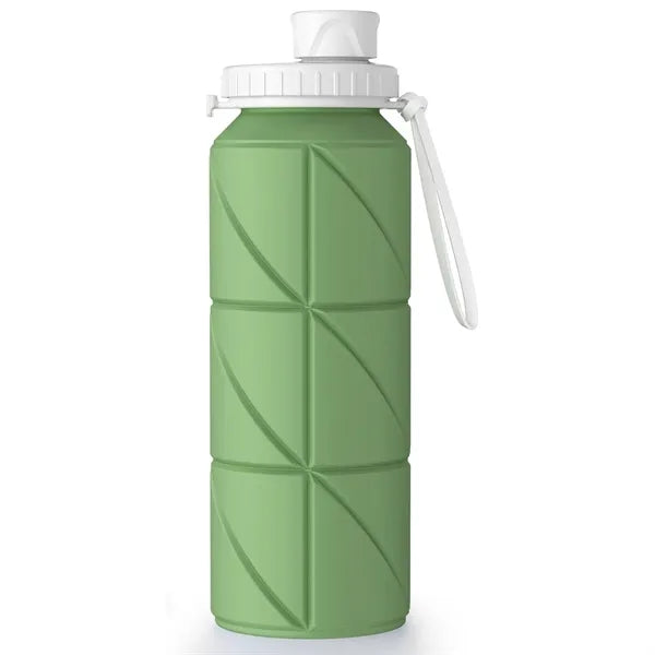 23oz Outdoor Creative Silicone Collapsible Water Bottle