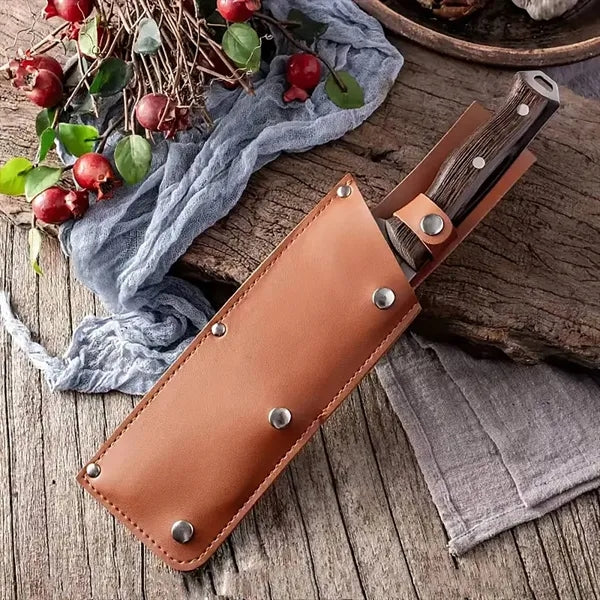 PU Leather Outdoor Camping Portable Waterproof Knife Sheath