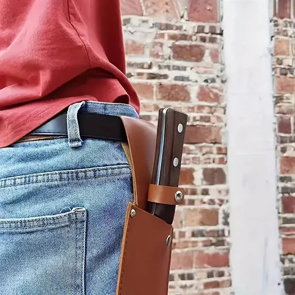 PU Leather Outdoor Camping Portable Waterproof Knife Sheath