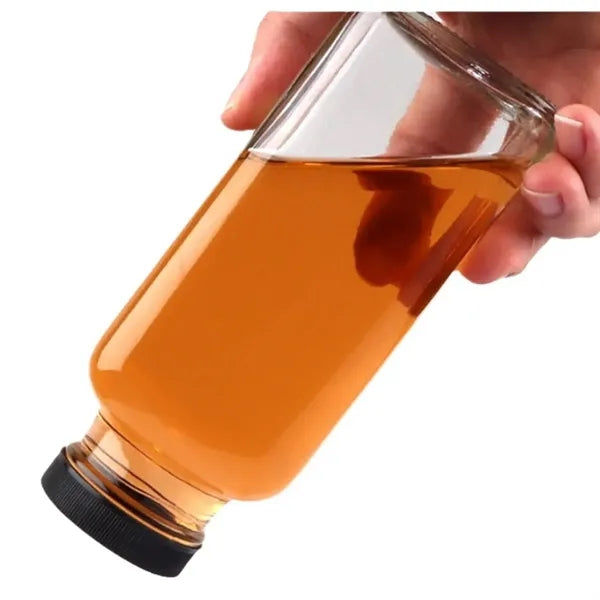 16OZ Juice Bottles w/ Lids