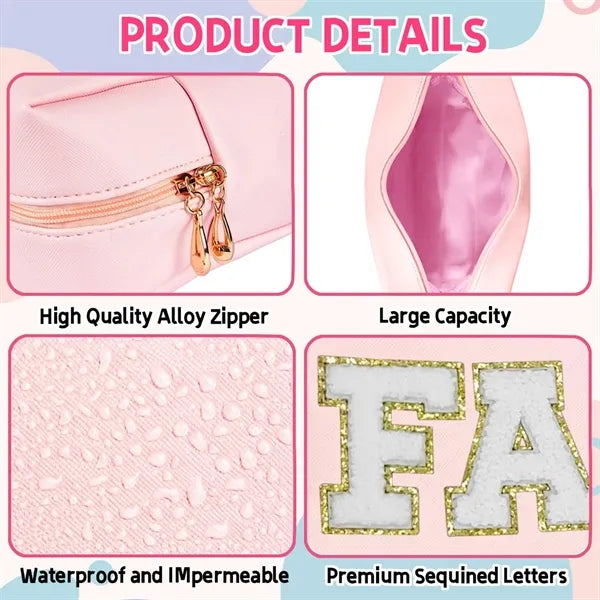 Outdoor Travel Storage Bag Set w/ Letter Design