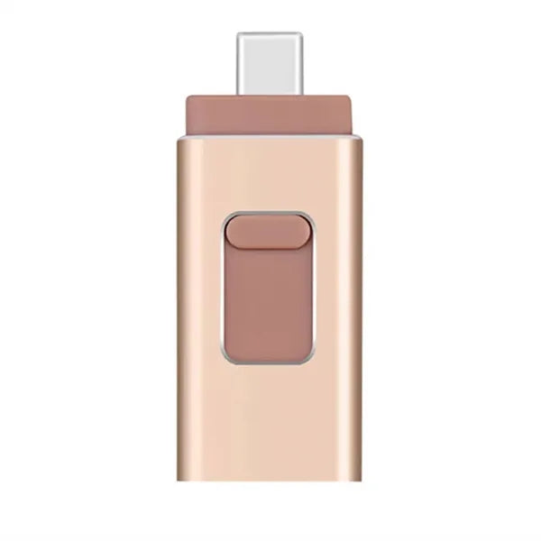 64Gb Usb 4-In-1 Compact Portable Flash Drive