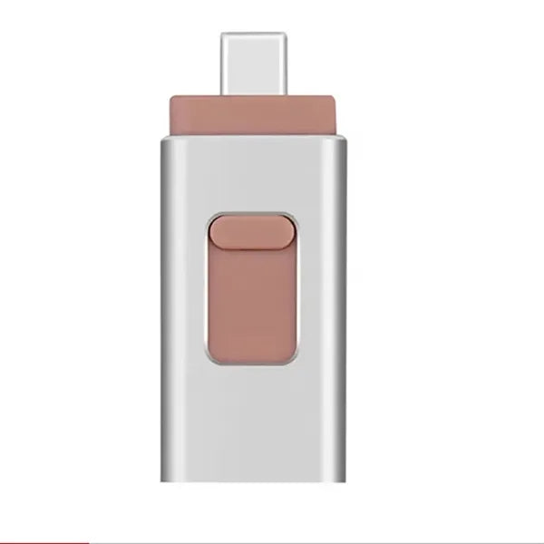 64Gb Usb 4-In-1 Compact Portable Flash Drive