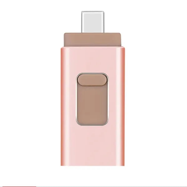 64Gb Usb 4-In-1 Compact Portable Flash Drive