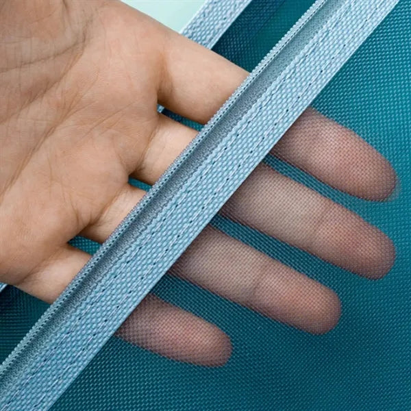 Large Durable Portable Zipper Nylon Mesh Pencil Case