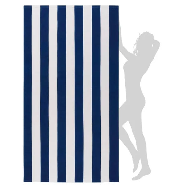 Lightweight Quick-Dry Colorful Striped Beach Towel