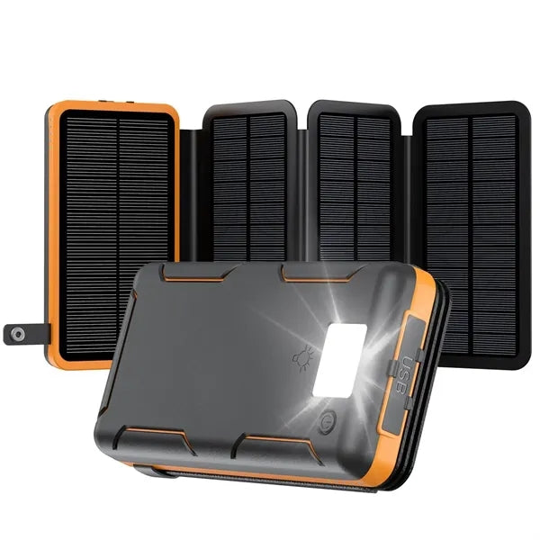 25000mAh Solar Power Bank, Fast Charging for Phone, Outdoor