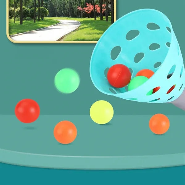 Pop and Catch Ball Game Toy