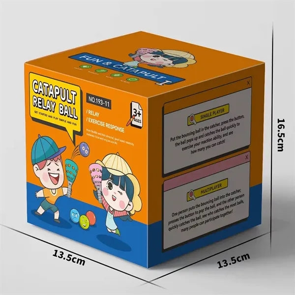 Pop and Catch Ball Game Toy