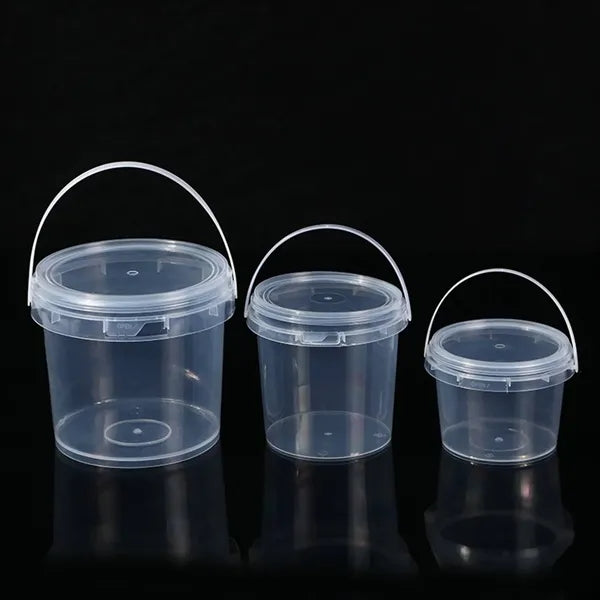 Food-Grade PP Sealed Storage Tub for Tea, Snacks & Fruits