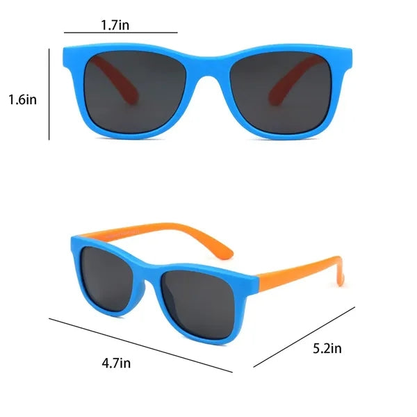 Kids UV 400 Neon Color Sunglasses