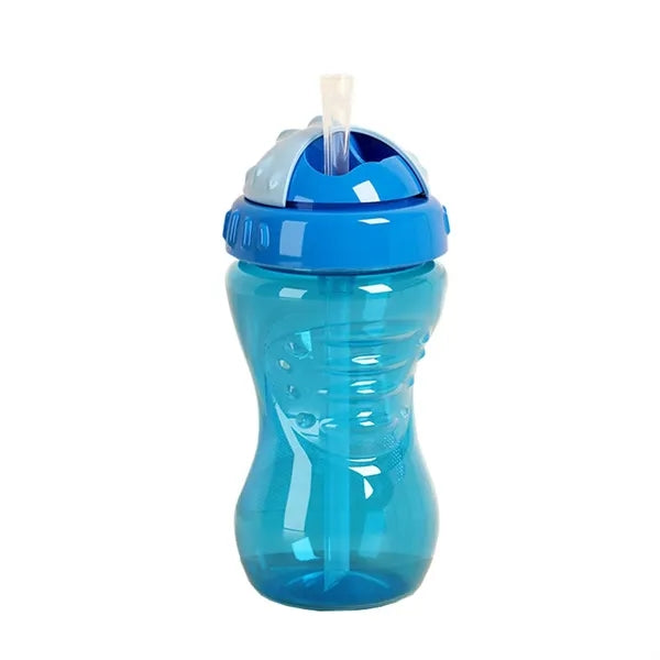 11oz No-Spill Soft Easy Grip Straw Sippy Cup for Toddlers