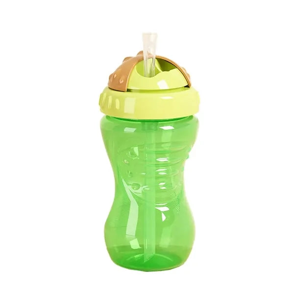 11oz No-Spill Soft Easy Grip Straw Sippy Cup for Toddlers