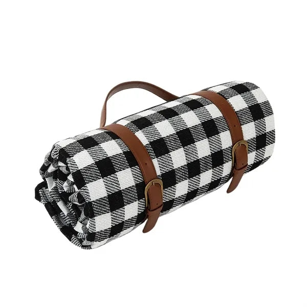 Foldable Thickened Wear-Resistant Waterproof Travel Blanket