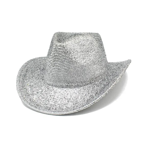 Lightweight Holographic Cotton Party Cowboy Hat