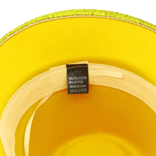 Lightweight Holographic Cotton Party Cowboy Hat