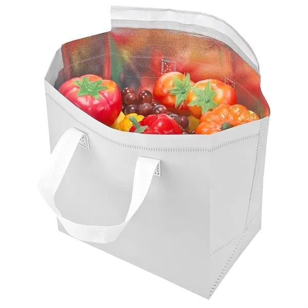 Non-Woven Insulated Take Away Grocery Tote Bag