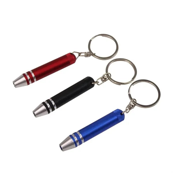 3 in 1 Aluminium Alloy Screwdriver With Keychain
