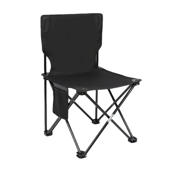 Foldable Camping Chair With Side Pocket