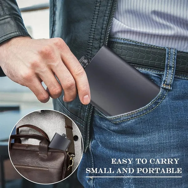 8 Oz Stainless Steel Leak-proof Hip Flask