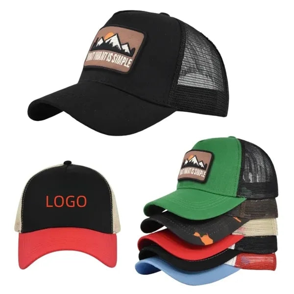 Logo Trucker Hat Baseball Cap