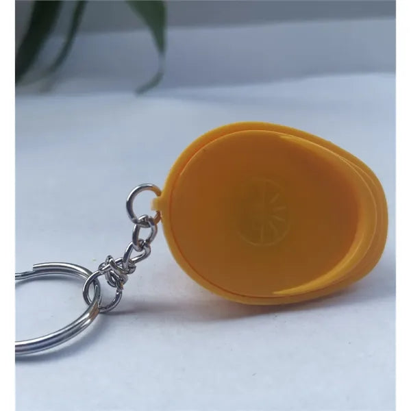 Safety Helmet Keychain with LED Torch