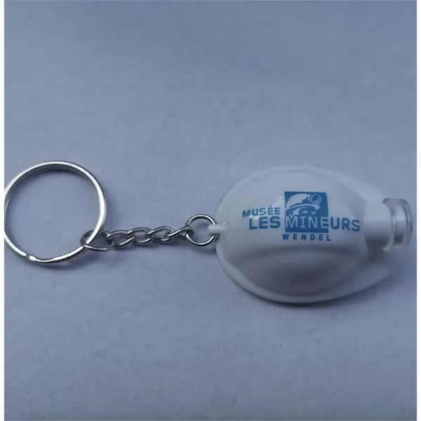 Safety Helmet Keychain with LED Torch