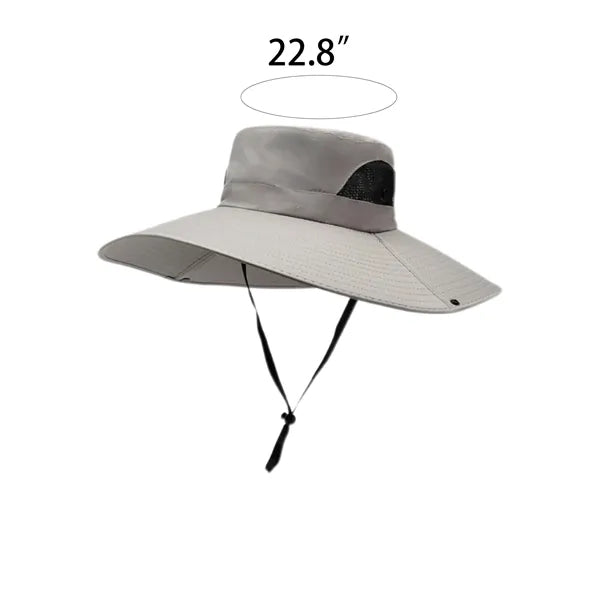 Lightweight Waterproof Drawstring Fisherman's Hat