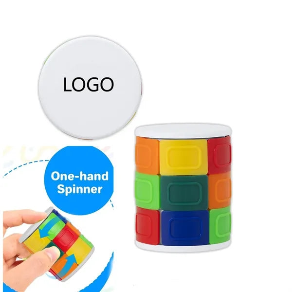 FidgetBarrel Puzzle Spinner Toy
