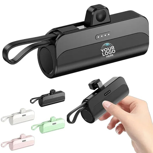 10000mAh Mini Portable 2-In-1 Phone Power Bank