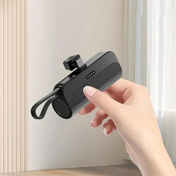 10000mAh Mini Portable 2-In-1 Phone Power Bank