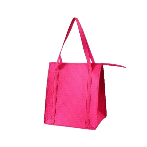 Embossed Spotted Non-Woven Fabric Insulated Bag