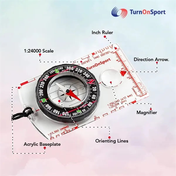 Outdoor Acrylic Surveying Compasses